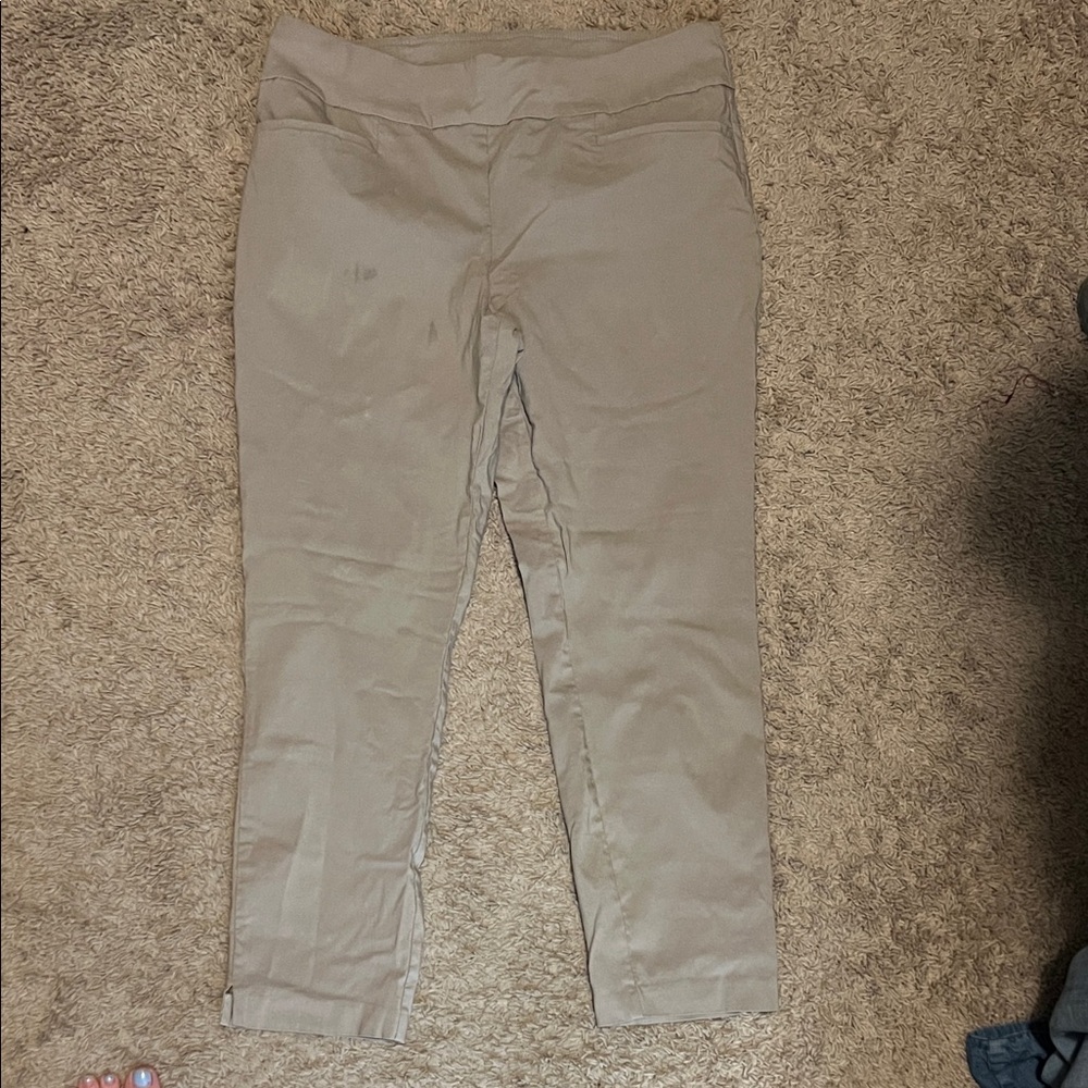 Christopher & Banks Tan Capris
